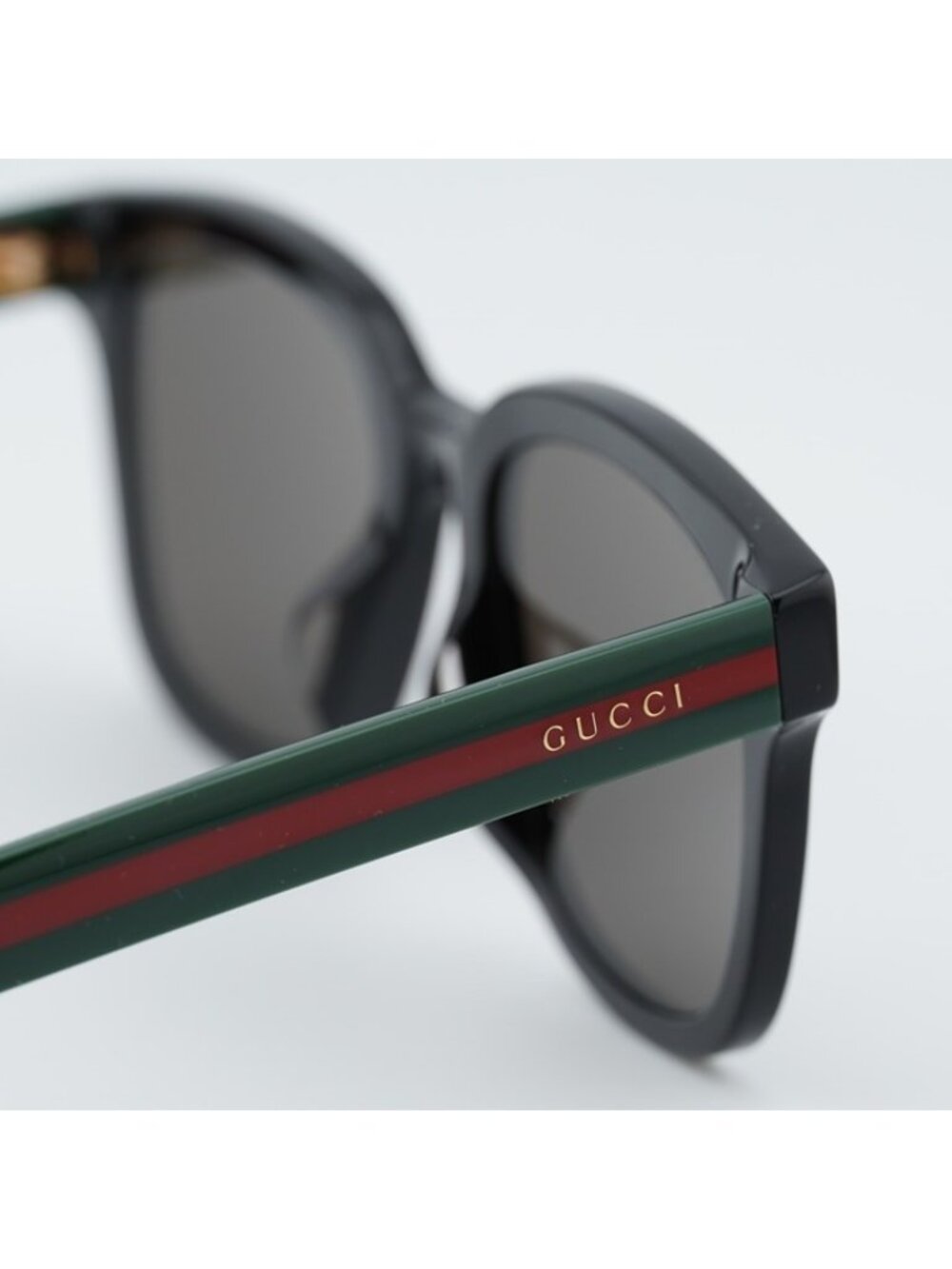 Gucci GG0847SK 001 Men Sunglasses Black Square Frame, Grey Lenses - Picture 10 of 12